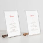 acrylic-wood-menu